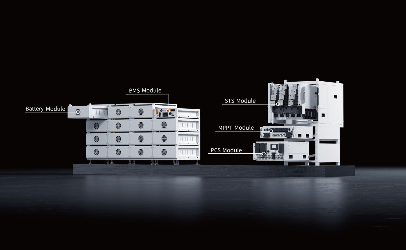 Deye BOS-B modular PCS and battery system