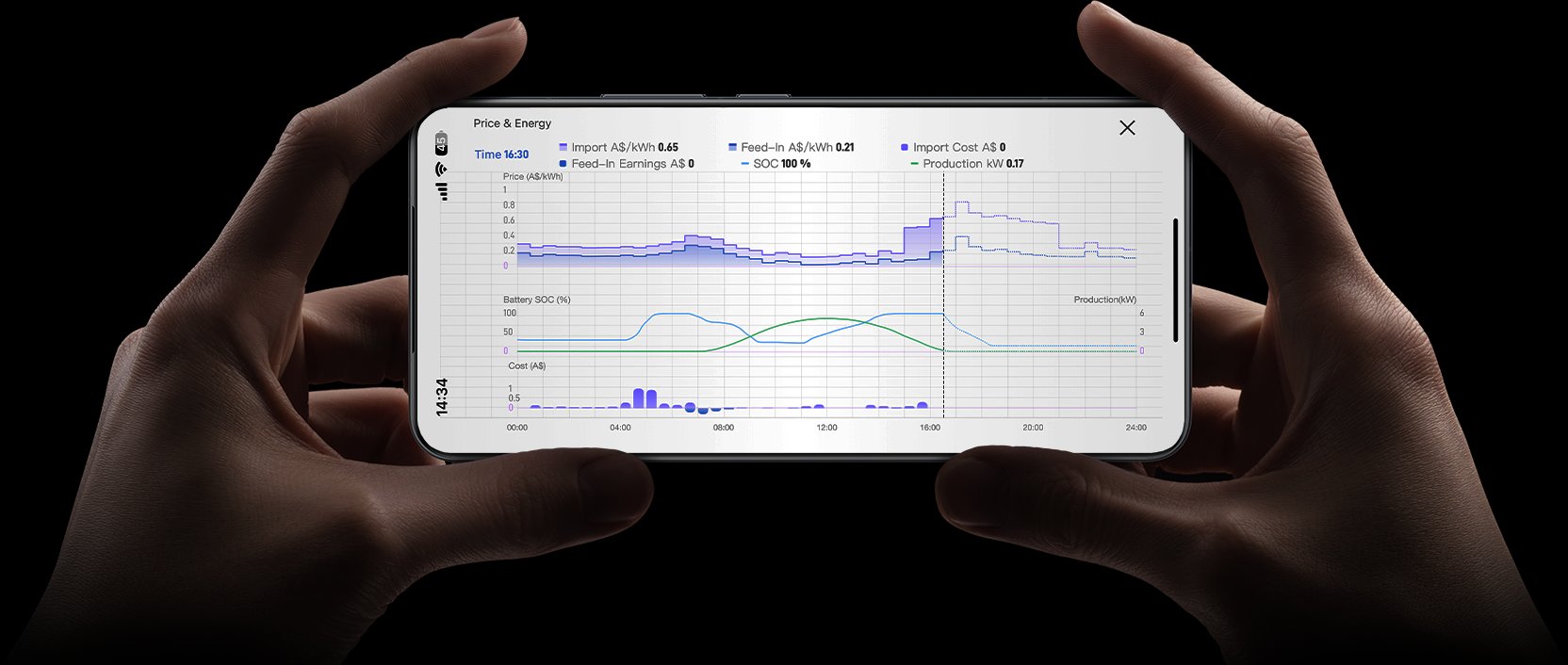 Deye Copilot Price and Energy dashboard